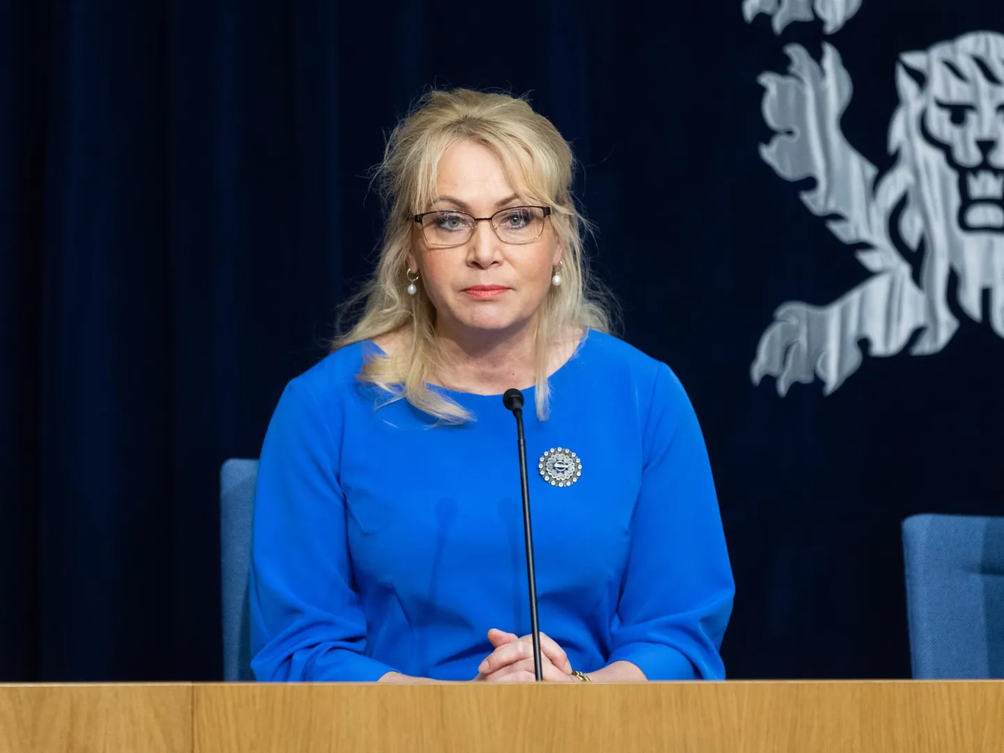Rahvastikuminister Riina Solman.