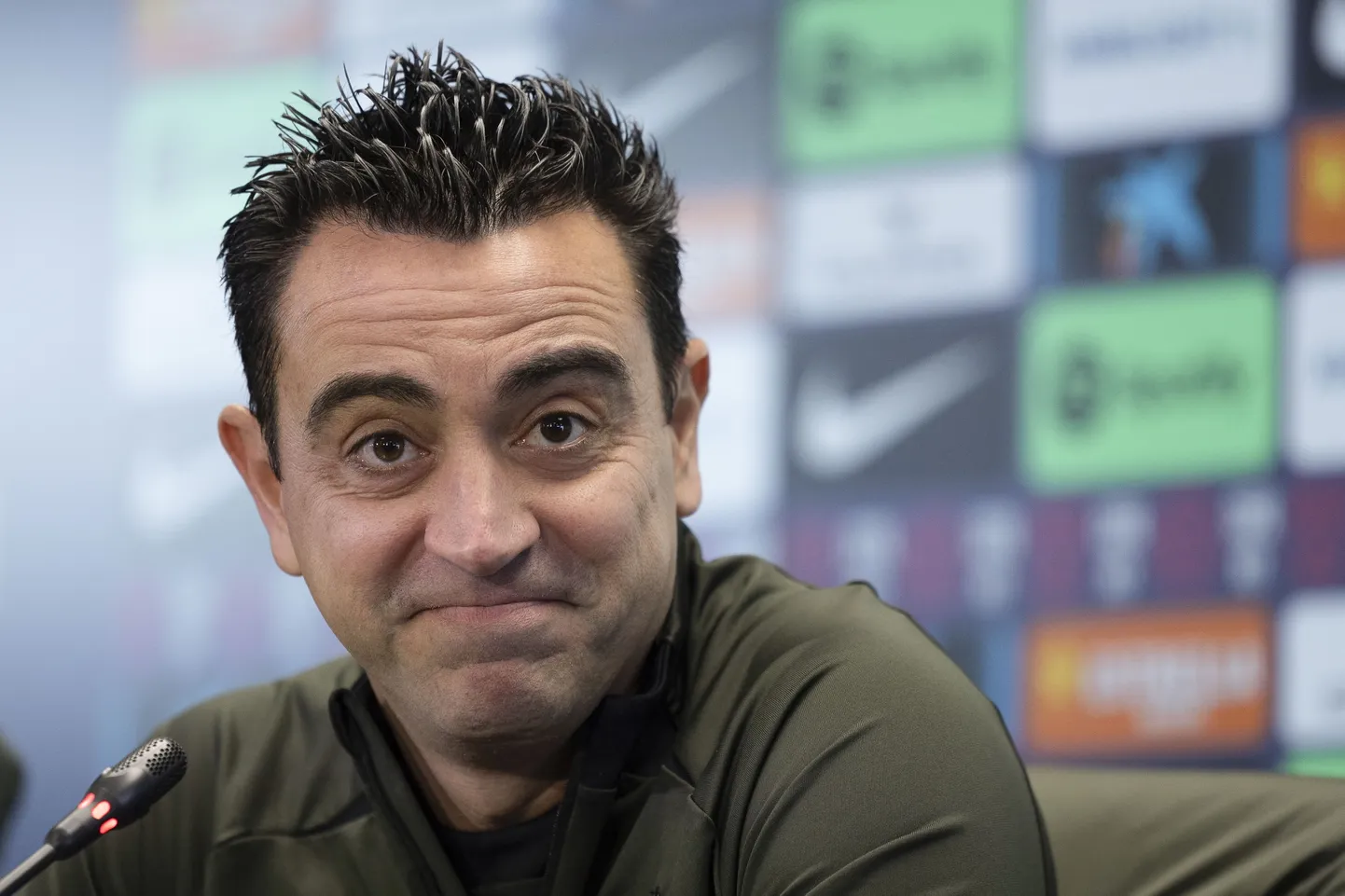 FC Barcelona peatreener Xavi.