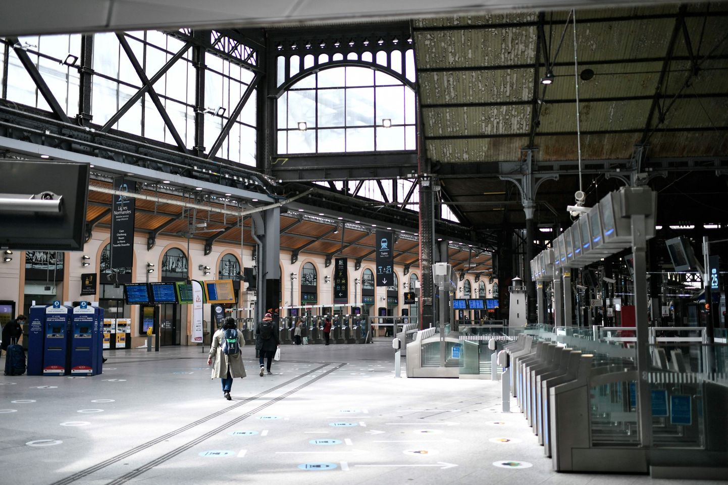 Saint-Lazare raudteejaam Pariisis.
