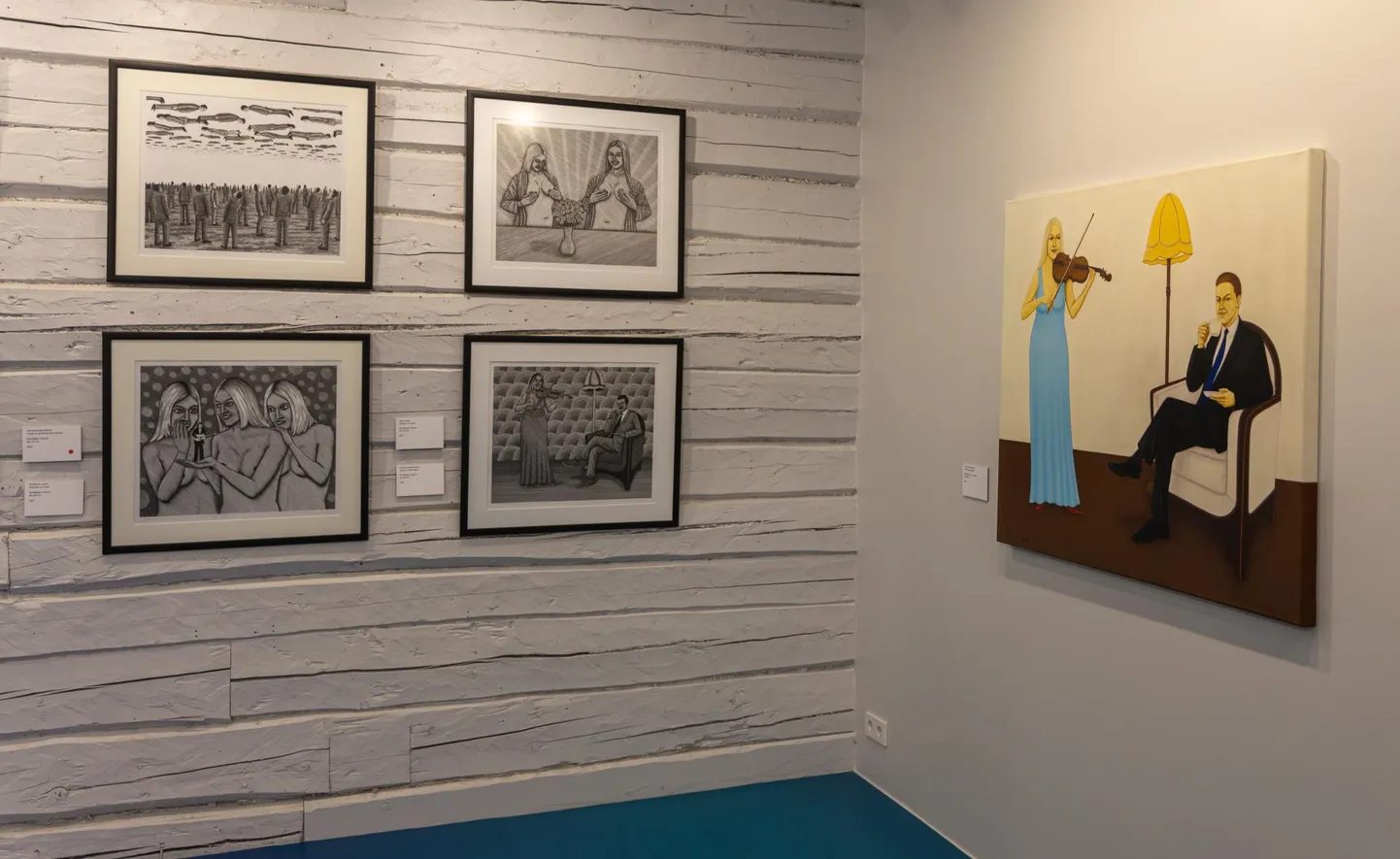 Toomas Kuusingu näitus "Harilikud maailmad" on Rüki galeriis avatud 29. märtsini.