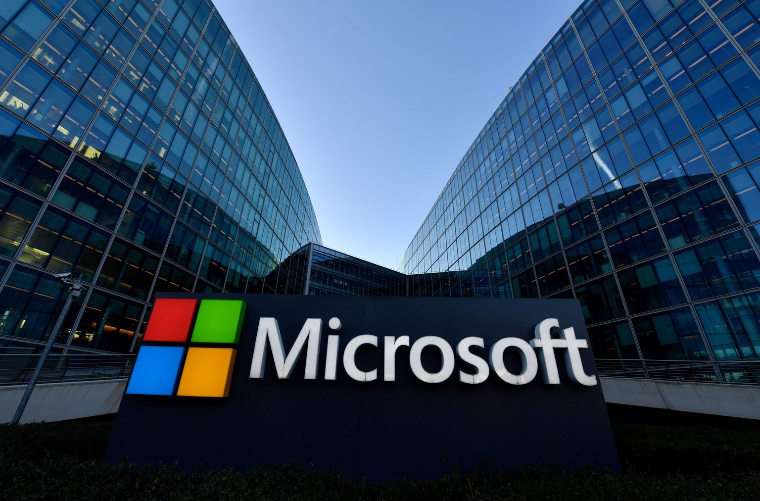 Microsofti Prantsusmaa üksuse peakorter Pariisis.