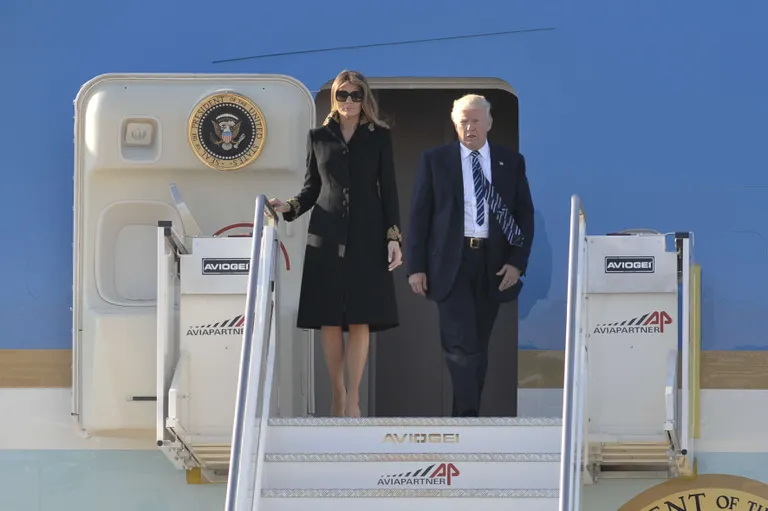 Donald ja Melania Trump
