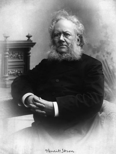 Henrik Ibsen 1900. aastal.