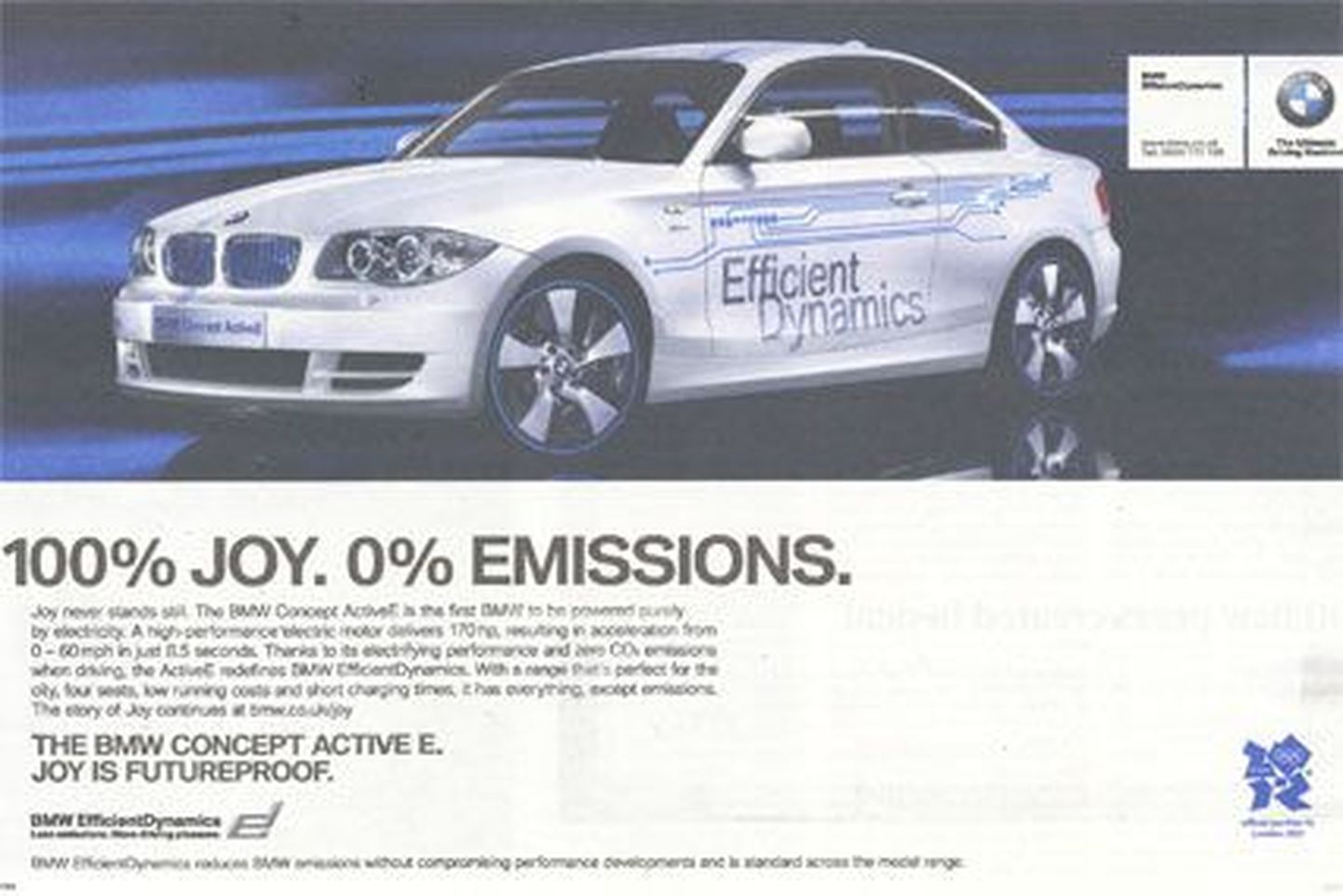 BMW keelatud reklaam.