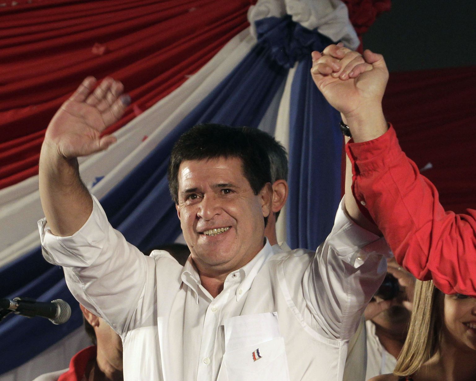 Paraguay president Horacio Cartes.
