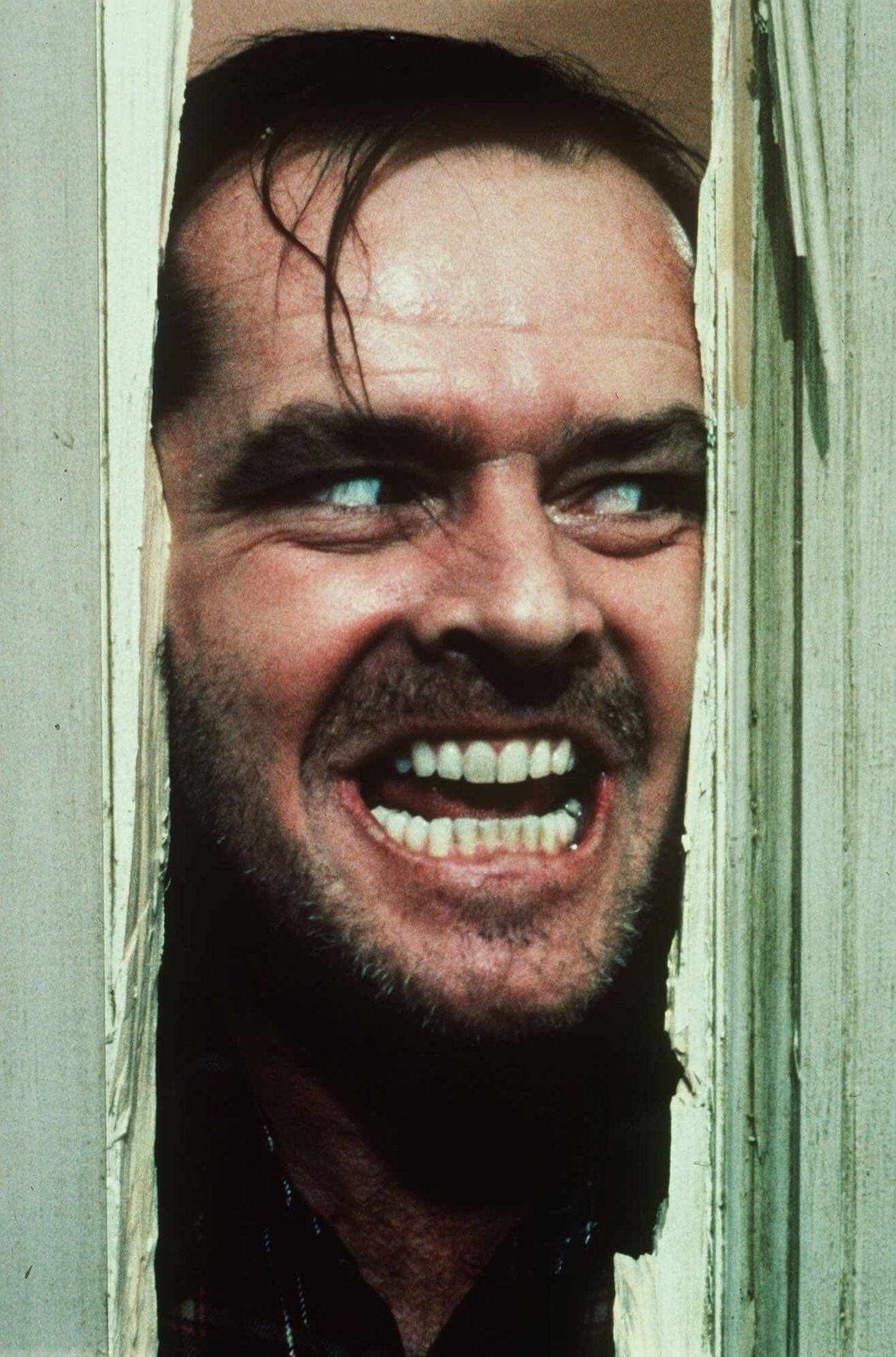 Jack Nicholson filmis "The Shining."