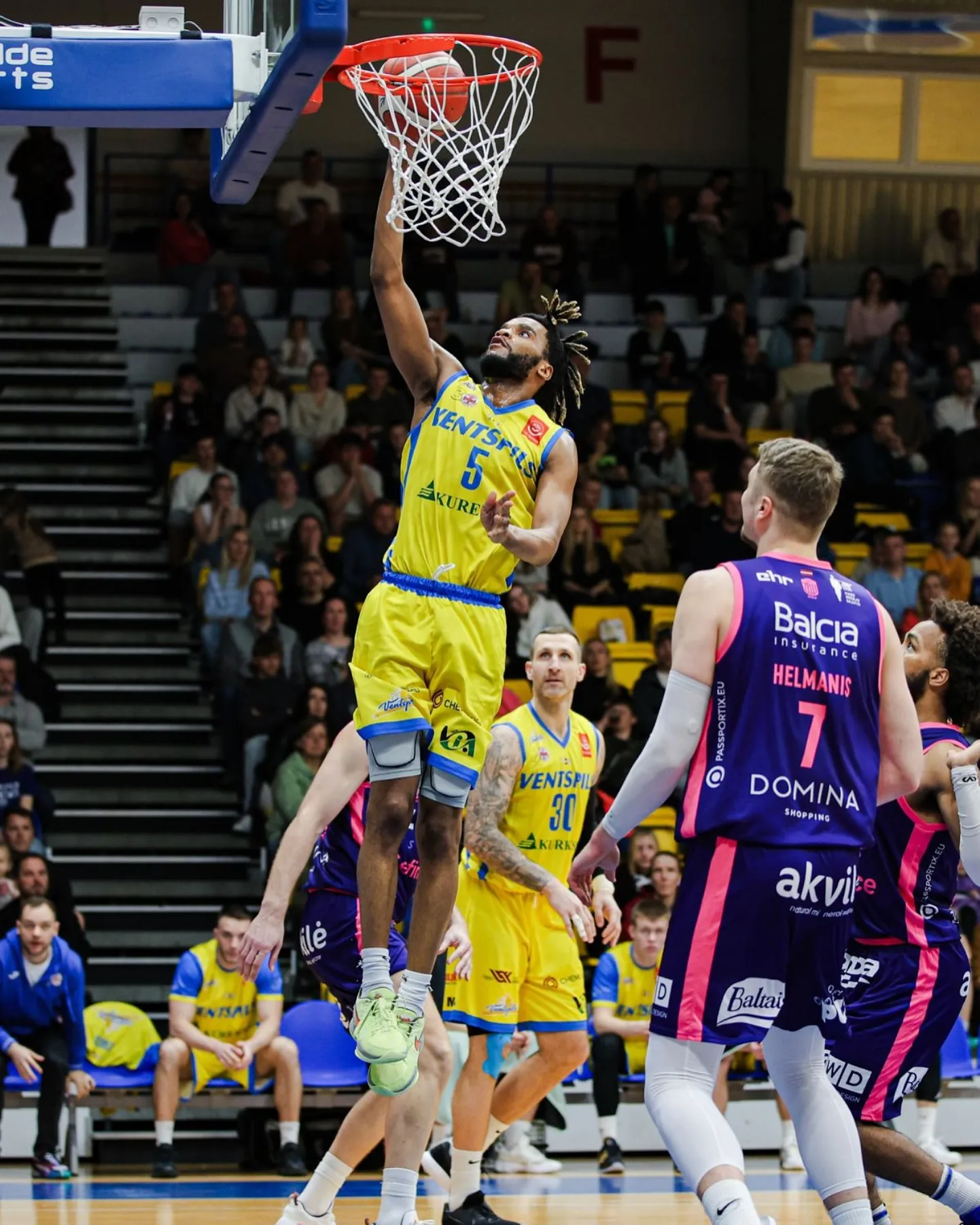 "Ventspils" basketbolists Maikls Rendolfs