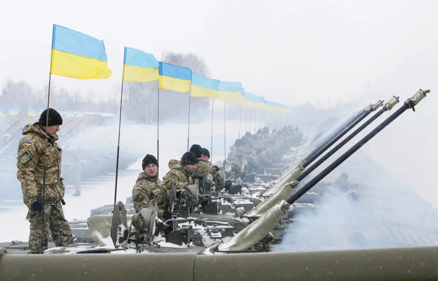 Ukraina soomustransportöörid