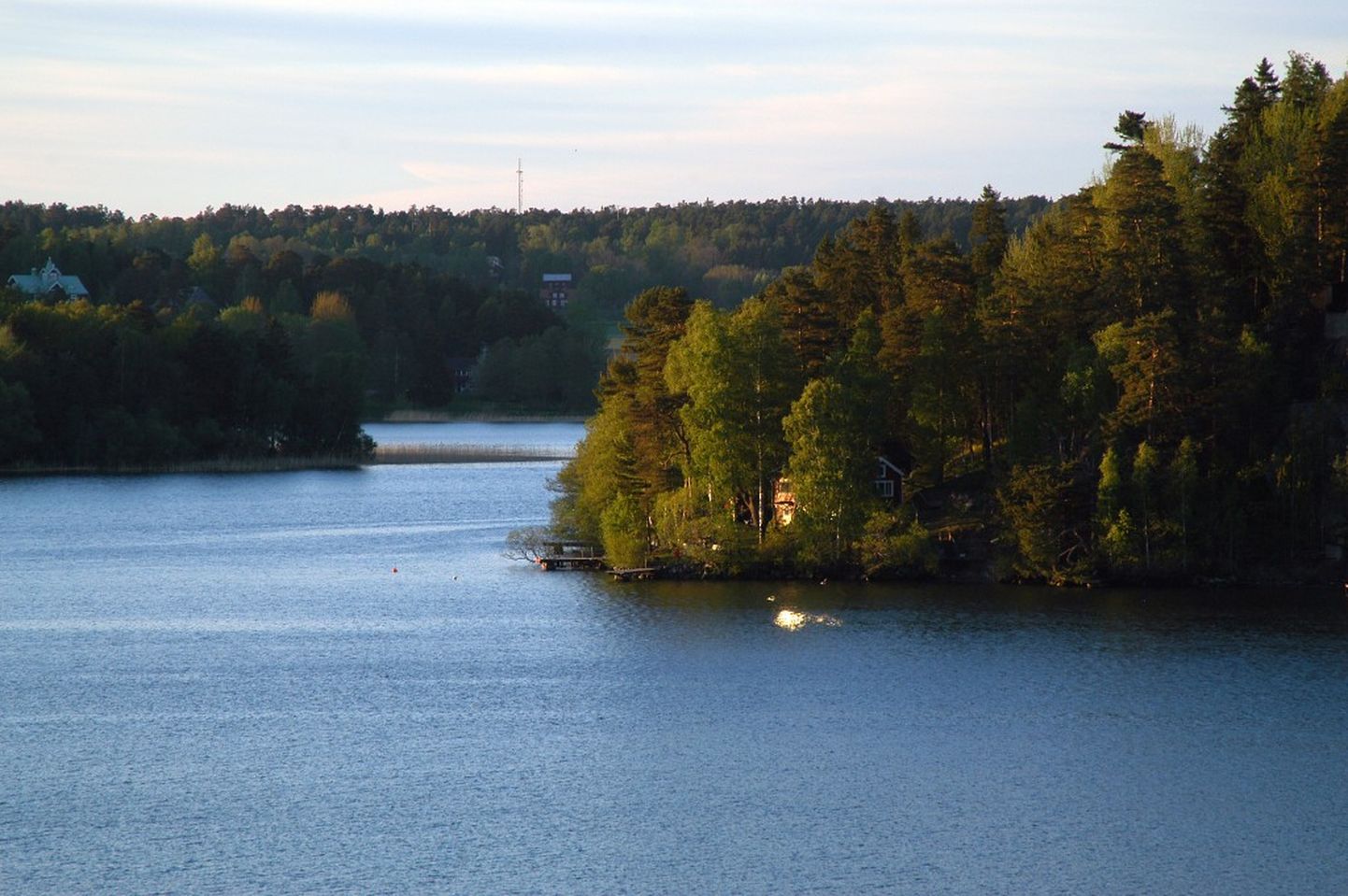 Mälareni järv Rootsis.