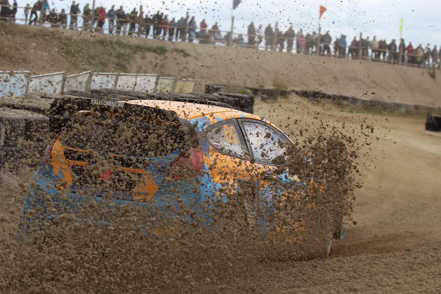 Janis Baumanis Piiroja rallikrossil.