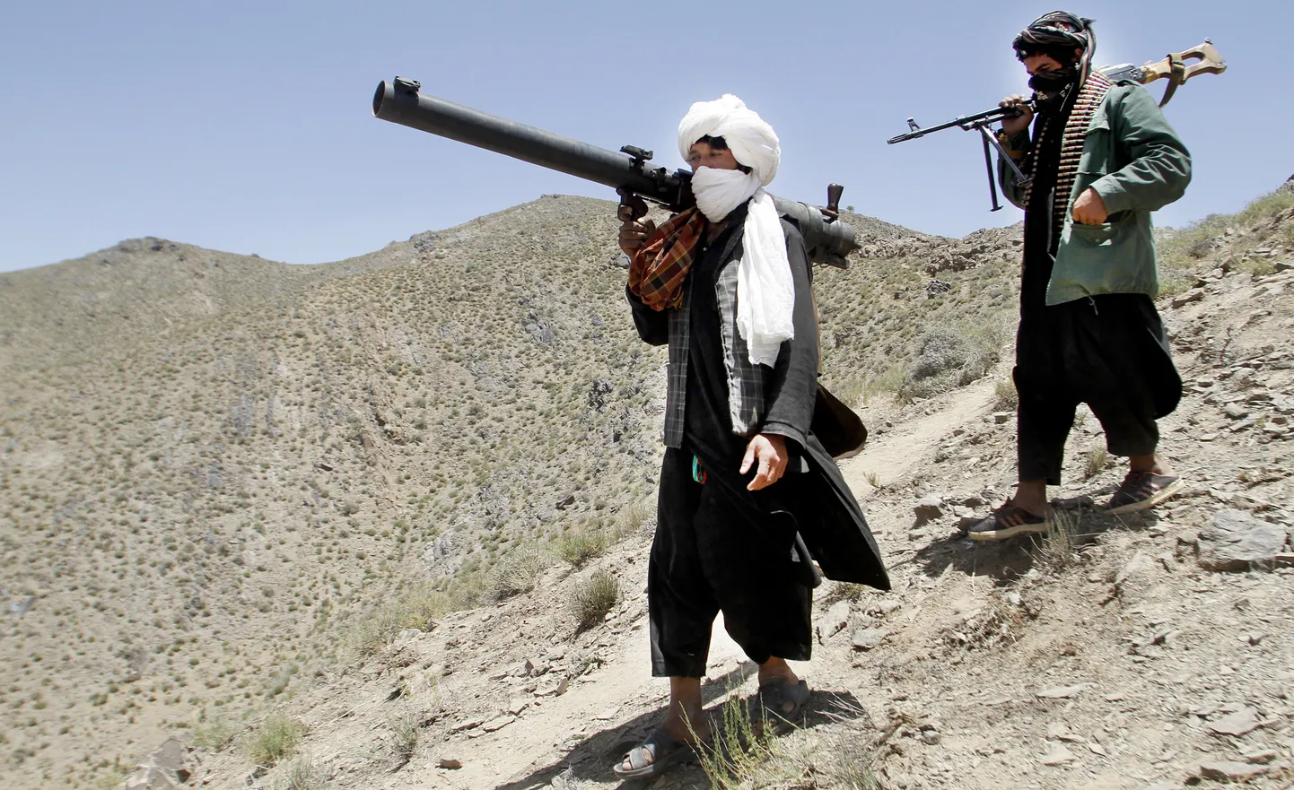 Talibani võitlejad Shindandis.
