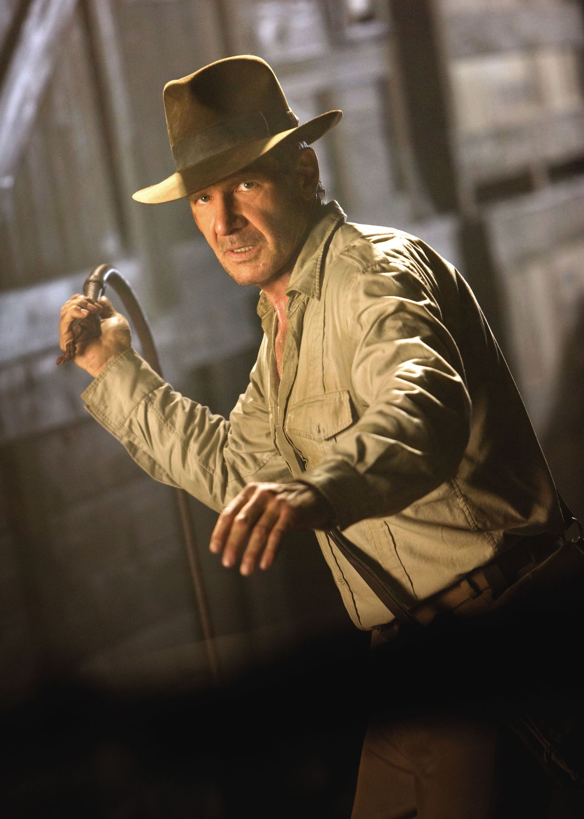 Harrison Ford Indiana Jonesina filmis «Indiana Jones and the Kingdom of the Crystal Skull»