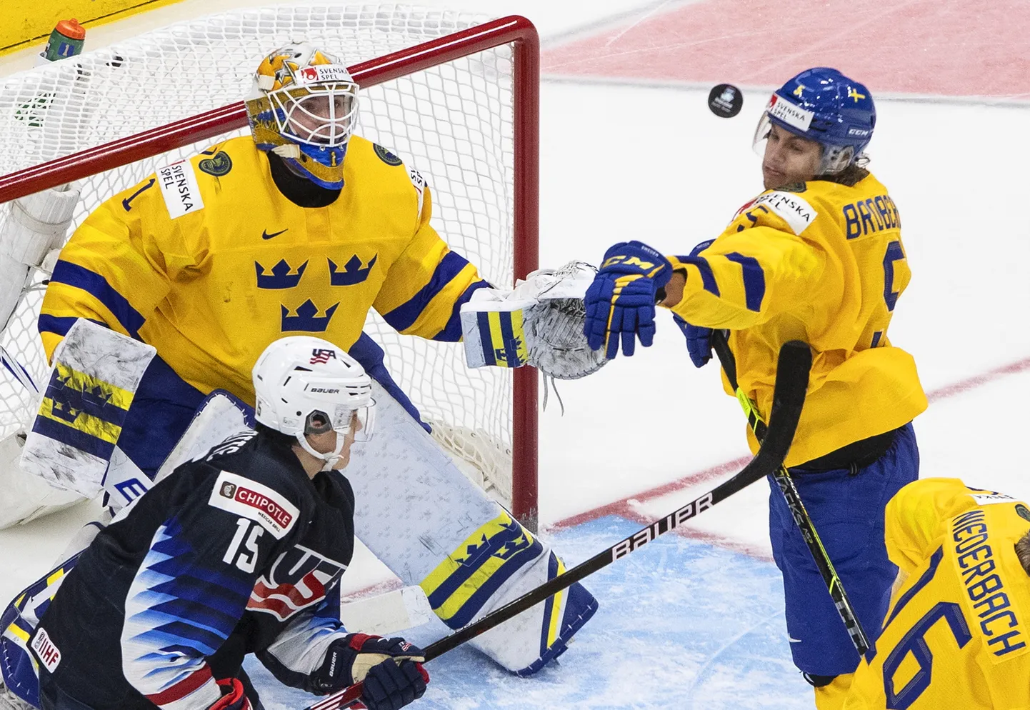 Rootsi jäähoki noortekoondis. Foto on illustratiivne.