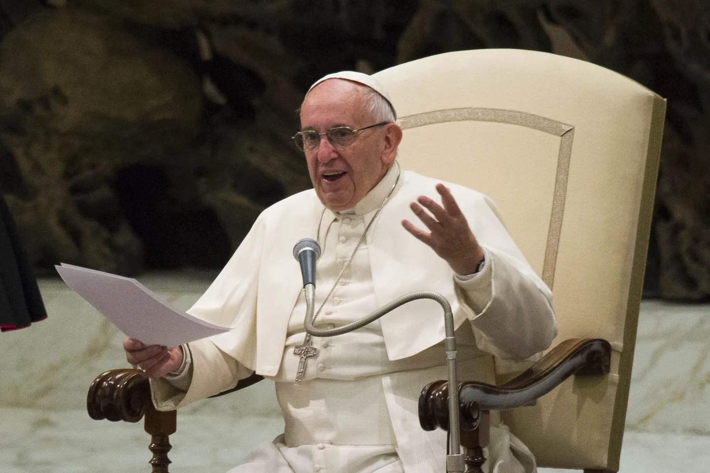 Paavst Franciscus.