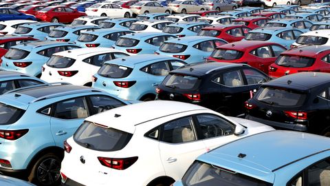Hiina on esmakordselt maailma suurim autode eksportija