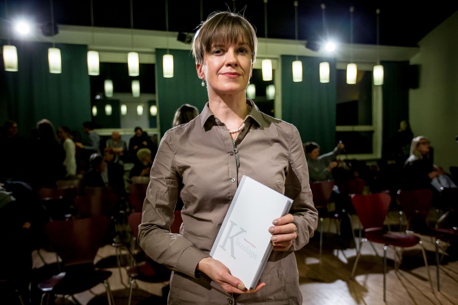 Maarja Kangro oma dokumentaalromaaniga «Klaaslaps».