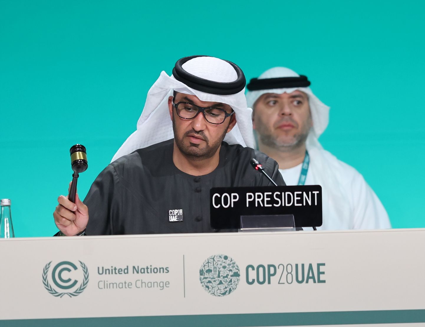 COP28 tippkohtumise juhataja Sultan Al Jaber.