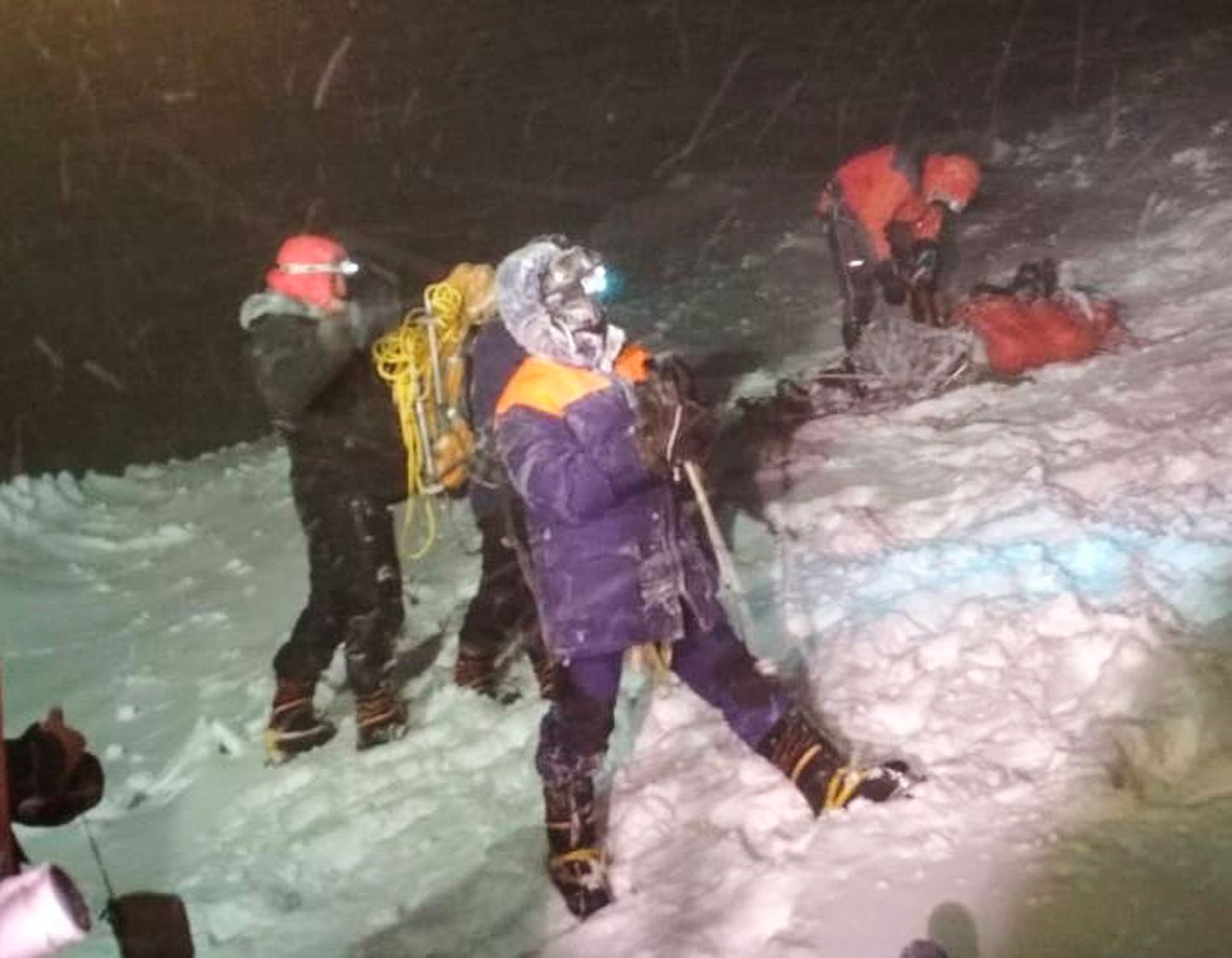 Päästeoperatsioon täna öösel Elbrusel.