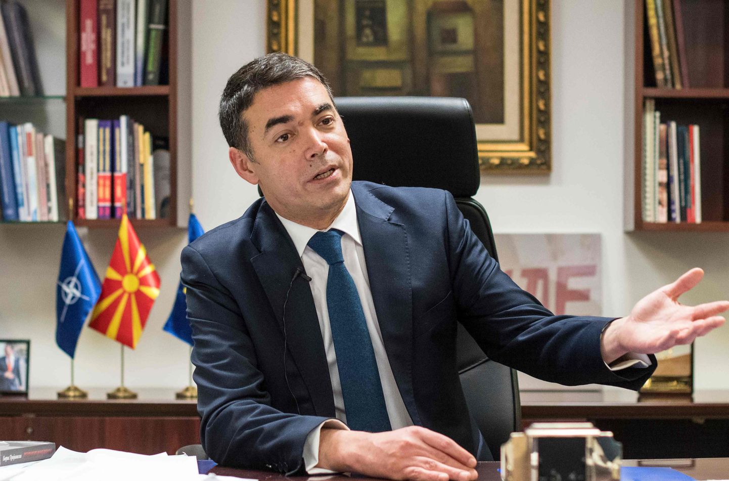 Makedoonia välisminister Nikola Dimitrov.