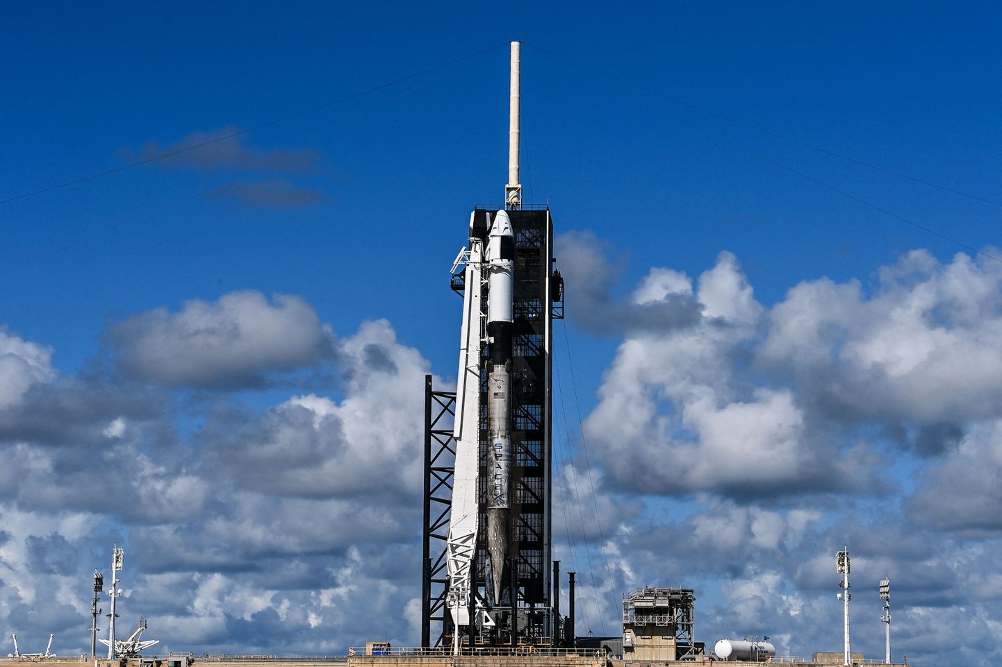 SpaceX rakett.