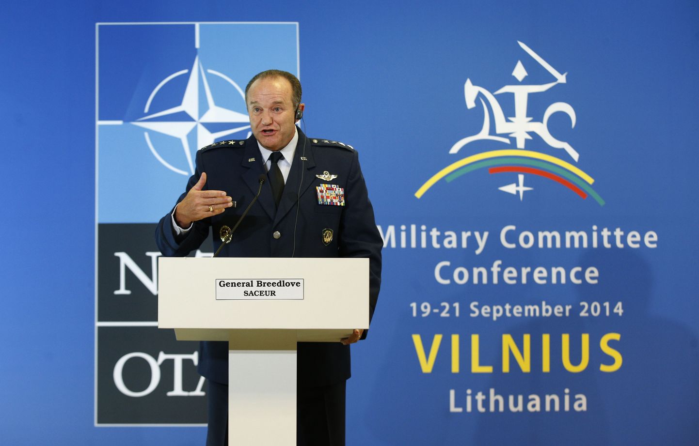 NATO Euroopa vägede ülemjuhataja kindral Philip Breedlove