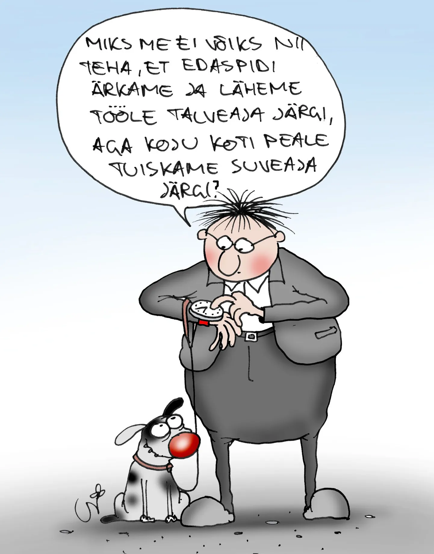 Karikatuur 25.03.2017