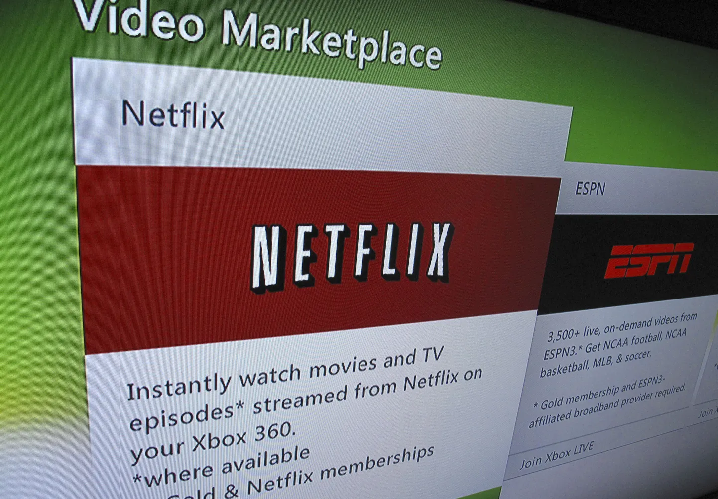 Netflixi keskkond.