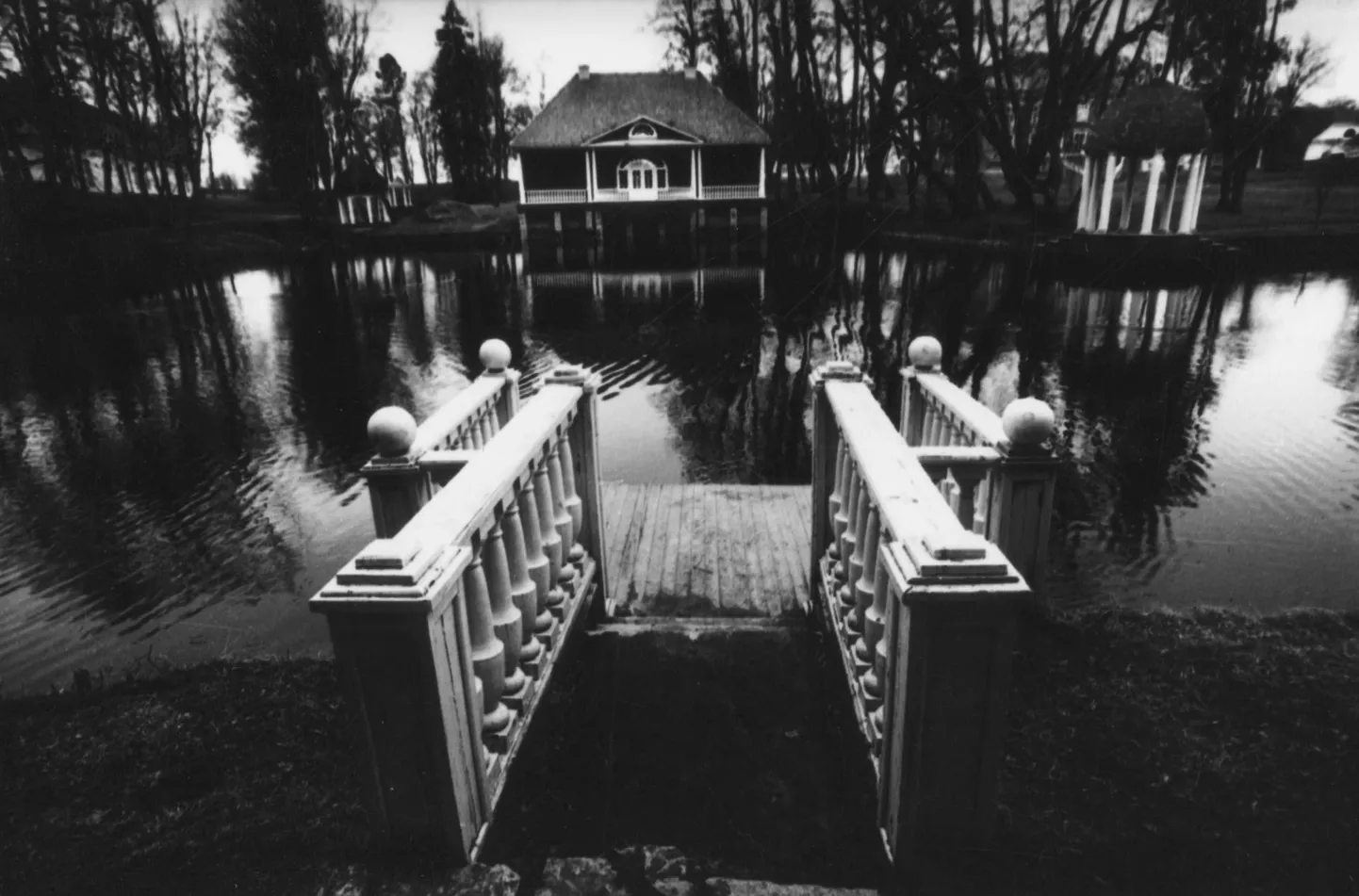 Sellised nägid Palmse tiigid välja 1986. aastal.