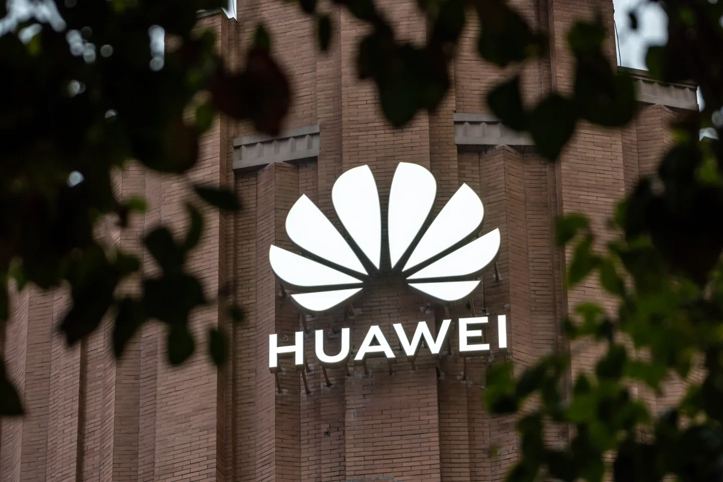 Huawei logo.