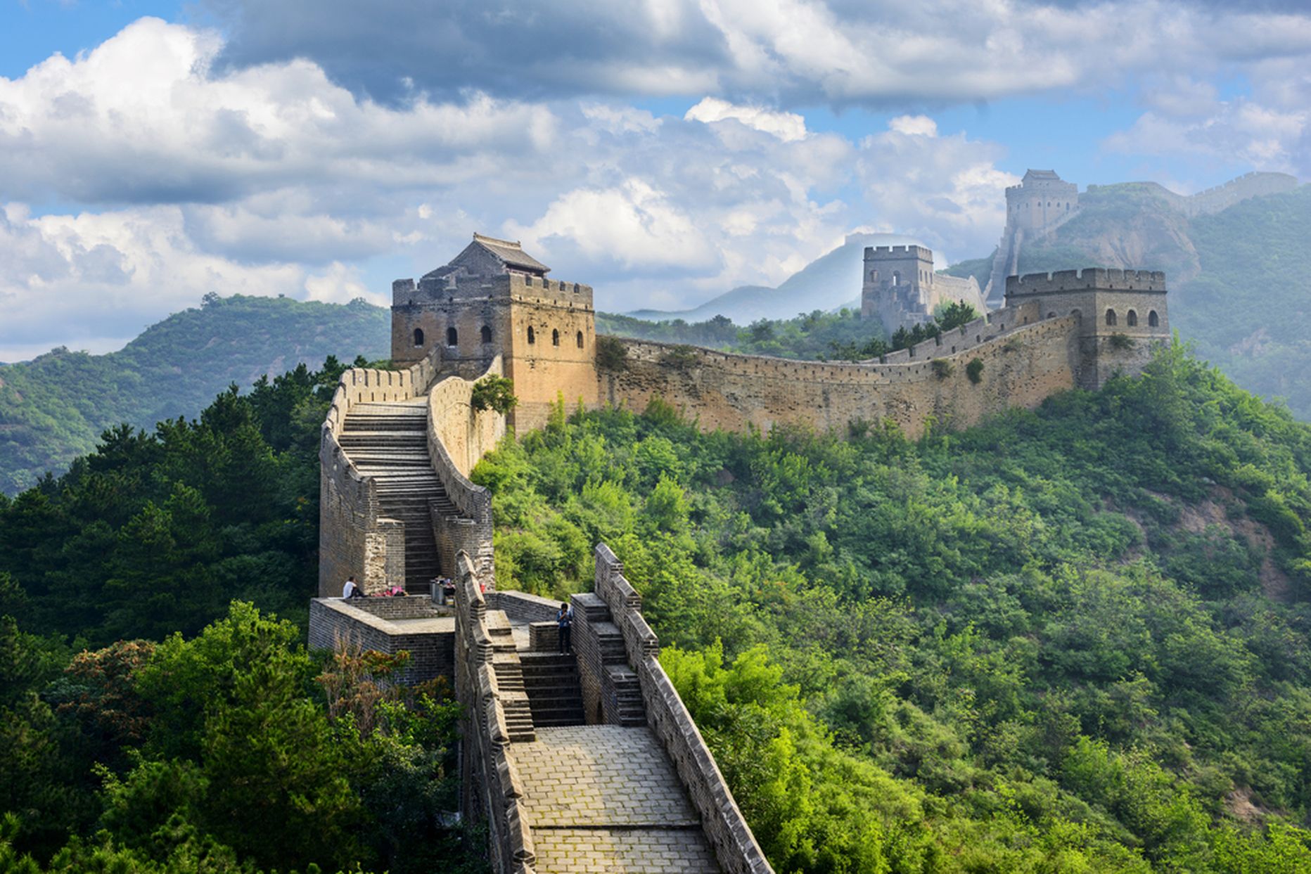 Lielais Ķīnas mūris. Ilustratīvs attēls.
