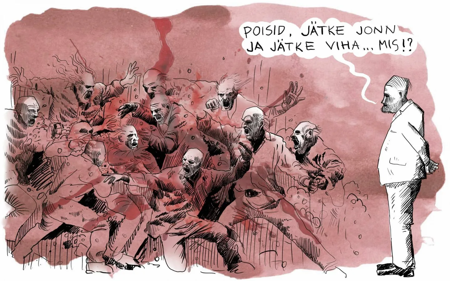 President manitses poliitikuid ja soovitas neil koostööd teha.