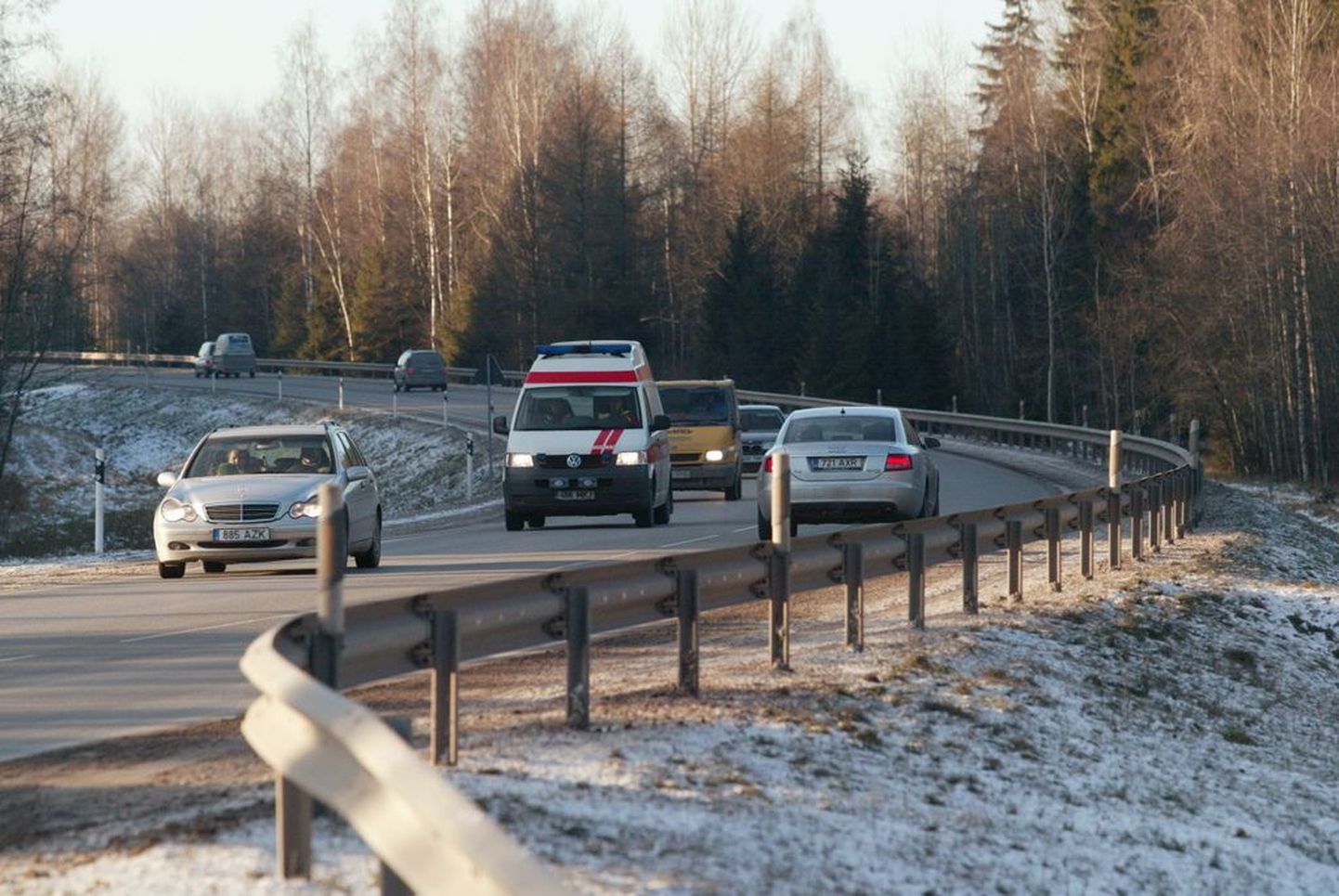 Pildil on Tallinna-Tartu maantee.
