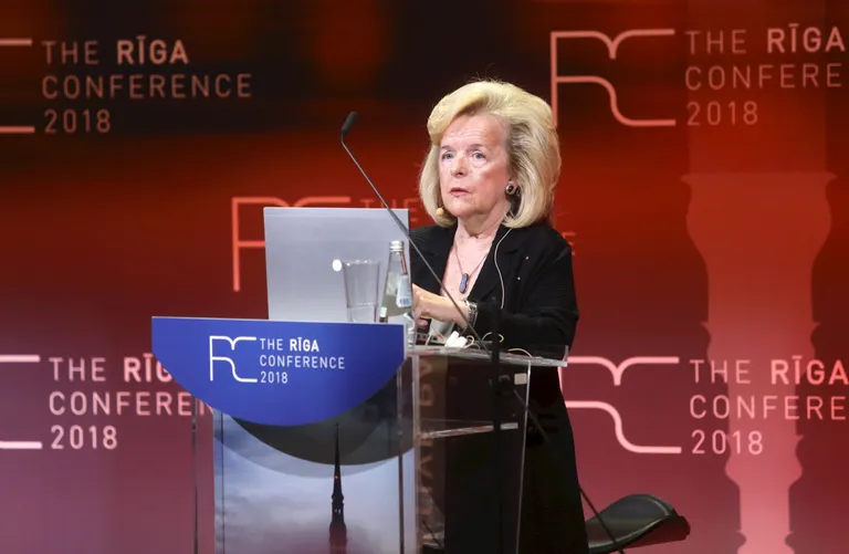 Vita Matīsa piedalās drošības un aizsardzības forumā "Rīgas konference 2018".