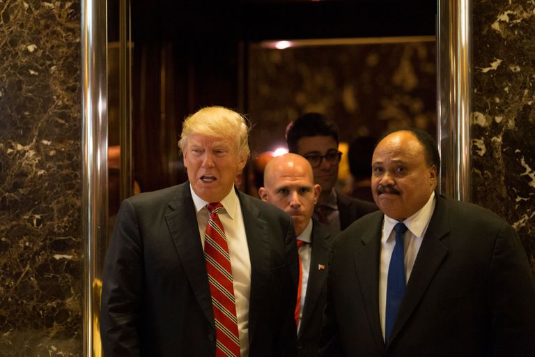 Martin Luther King III kohtus Trump Toweris Donald Trumpiga