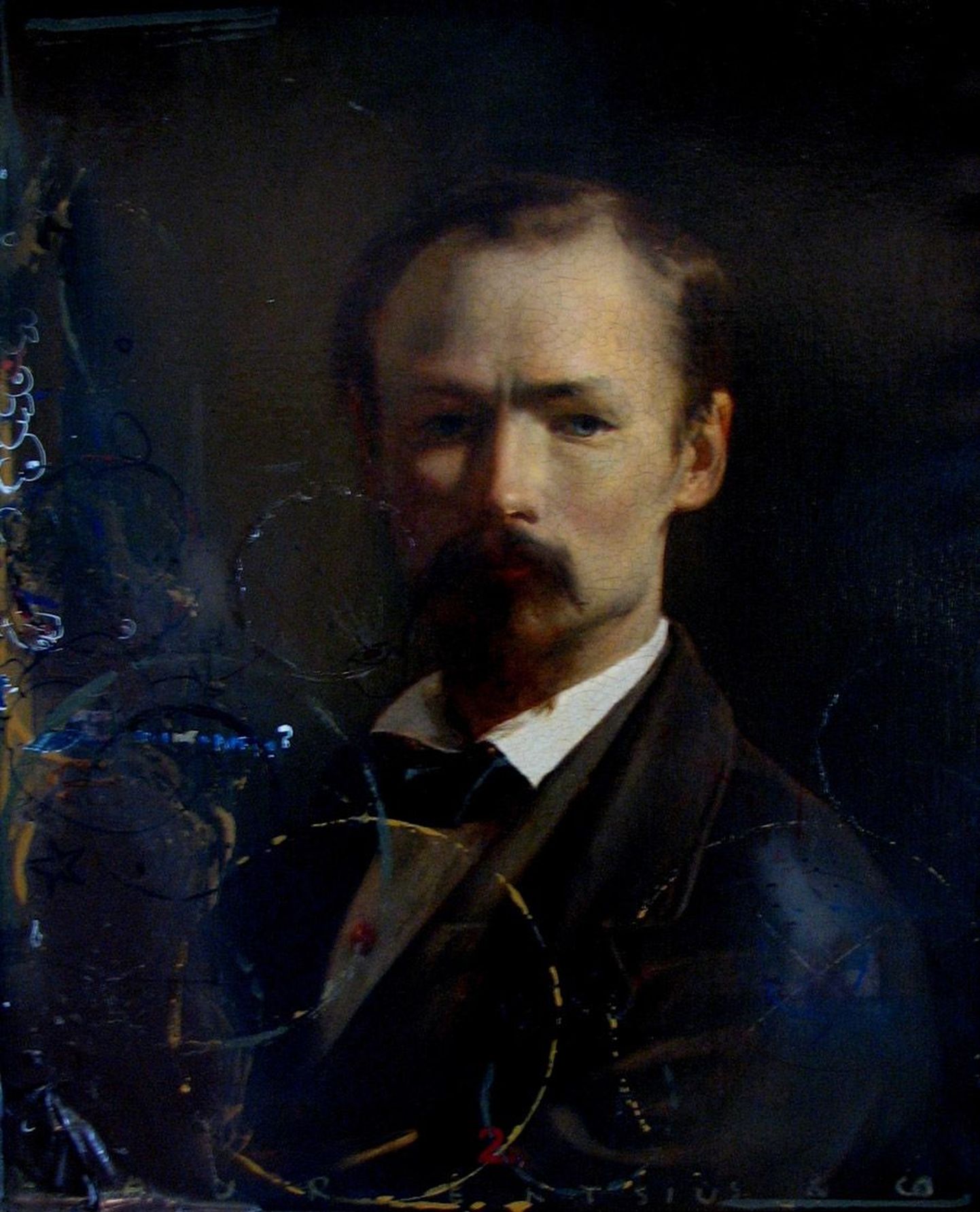 Laurentsiuse remiks Johann Köleri autoportreest: on see nüüd Laurentsiuse autoportree?