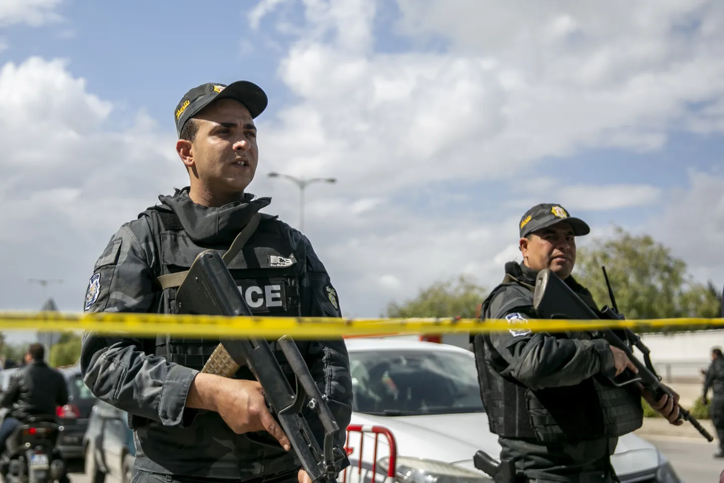Tunisijas policija.