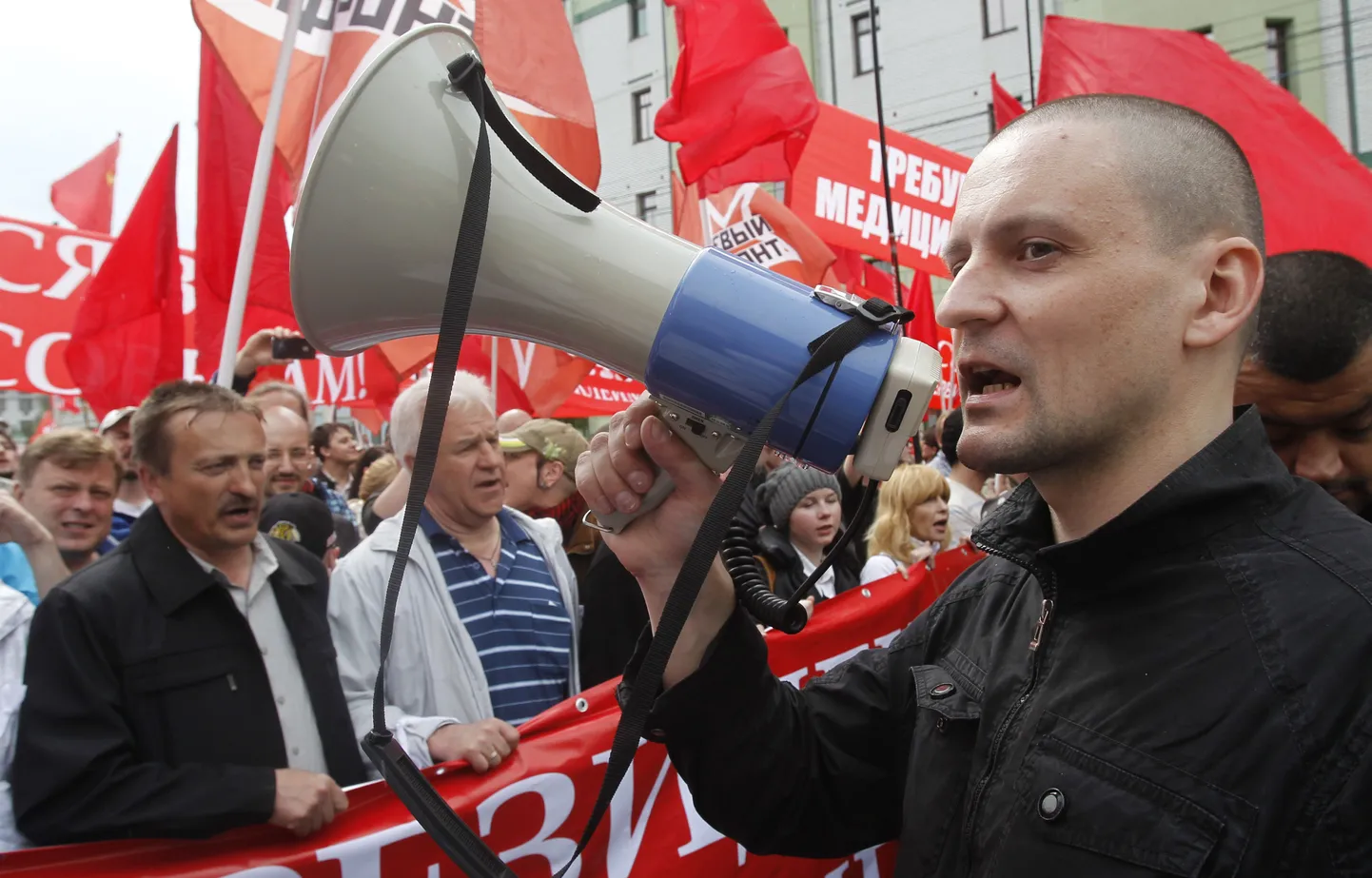 Sergei Udaltsov 6. mail Moskvas