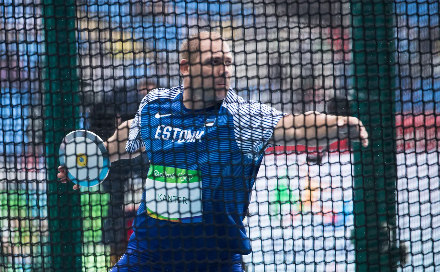 Gerd Kanter Rio OMi eelvõistlusel