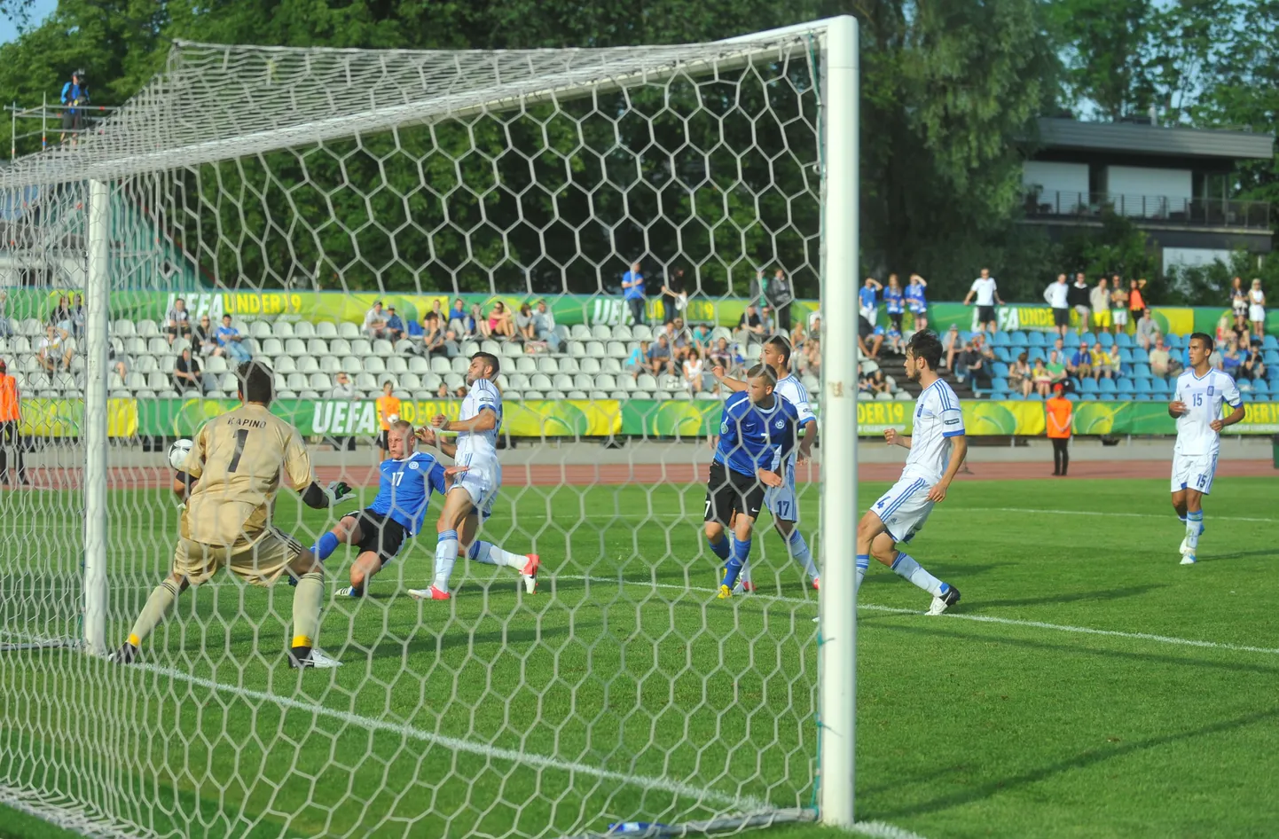 Eesti U-19 koondis eelmisel aastal.