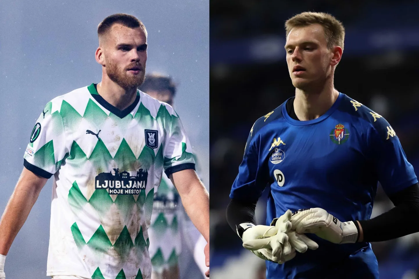 Alex Matthias Tamm (vasakul) ja Karl Jakob Hein (paremal) naasid laupäeval mängupäeva koosseisu.