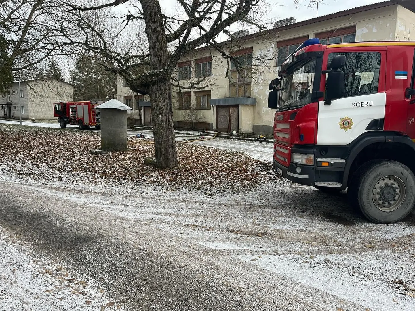 Koeru päästekomando masinad.