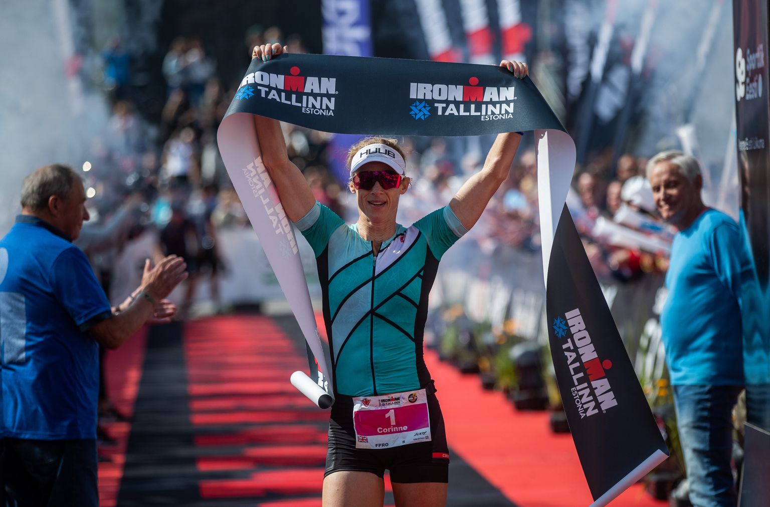 Tallinna Ironmani 2019 naiste arvestuse võitja Corinne Abraham.