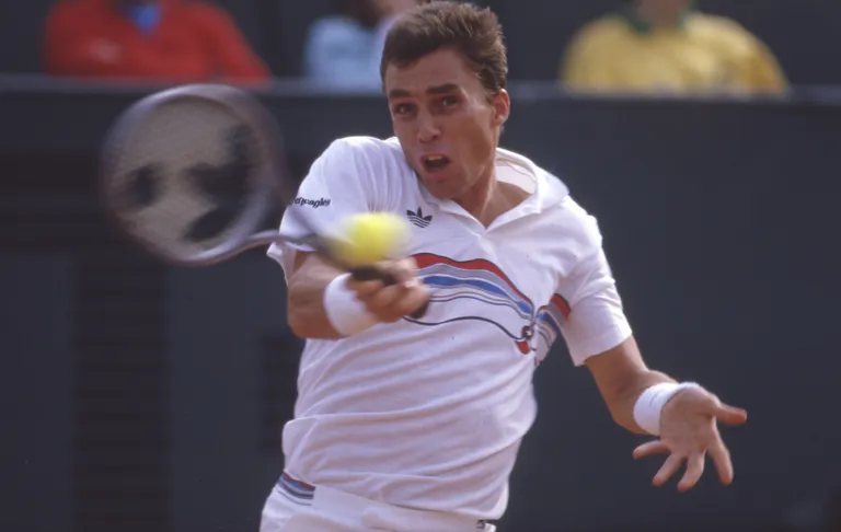 Ivan Lendl Prantsusmaa lahtistel 1987. aastal.