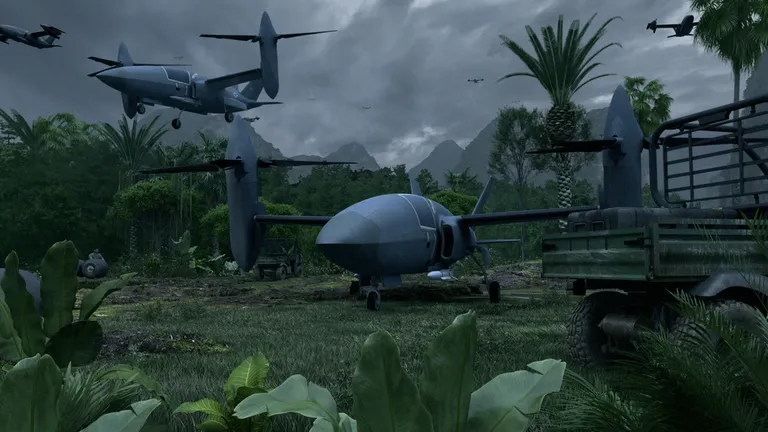 Noul avion comandat de DARPA poate livra mărfuri și oameni în locuri greu accesibile.