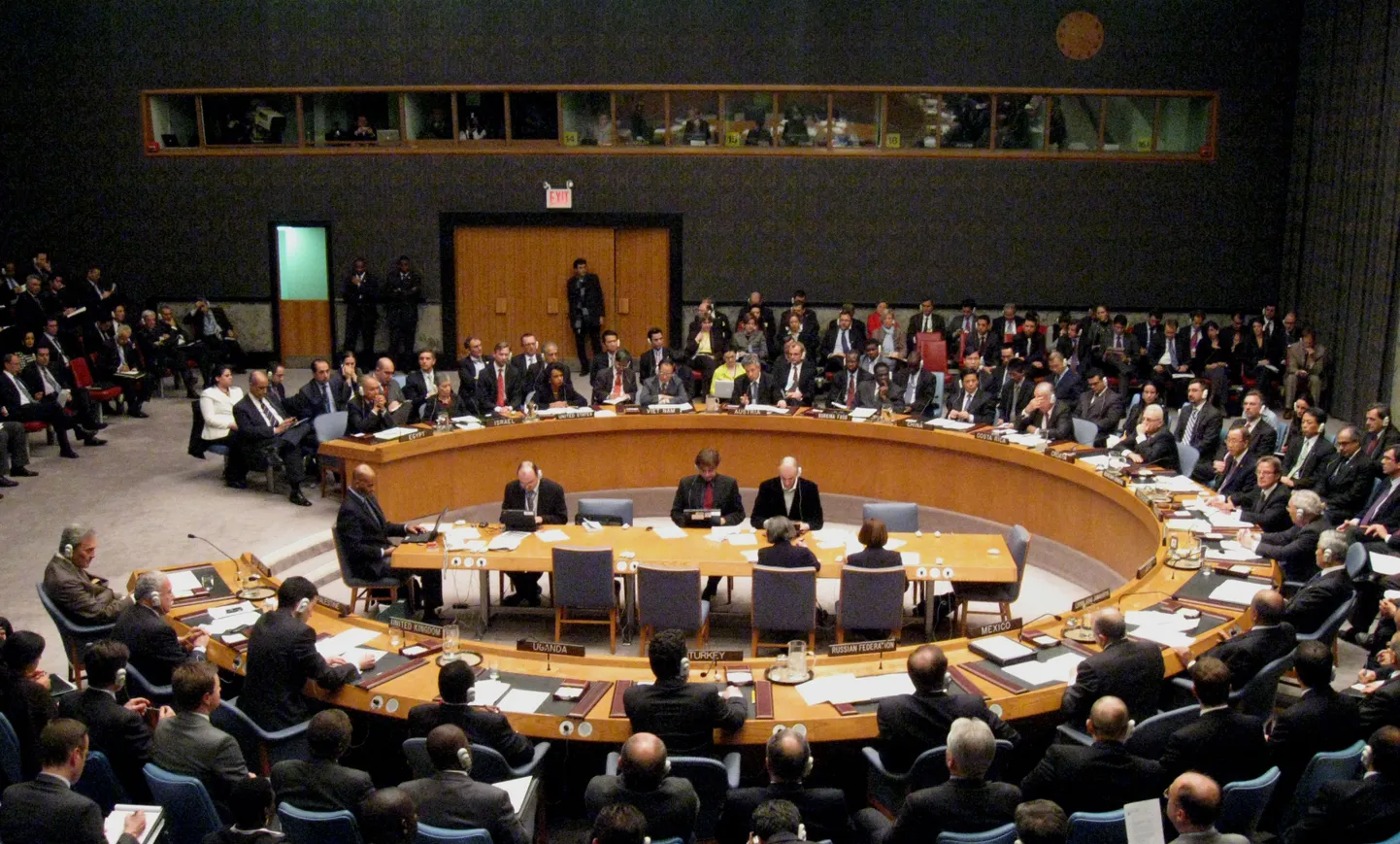 ÜRO julgeolekunõukogu.
