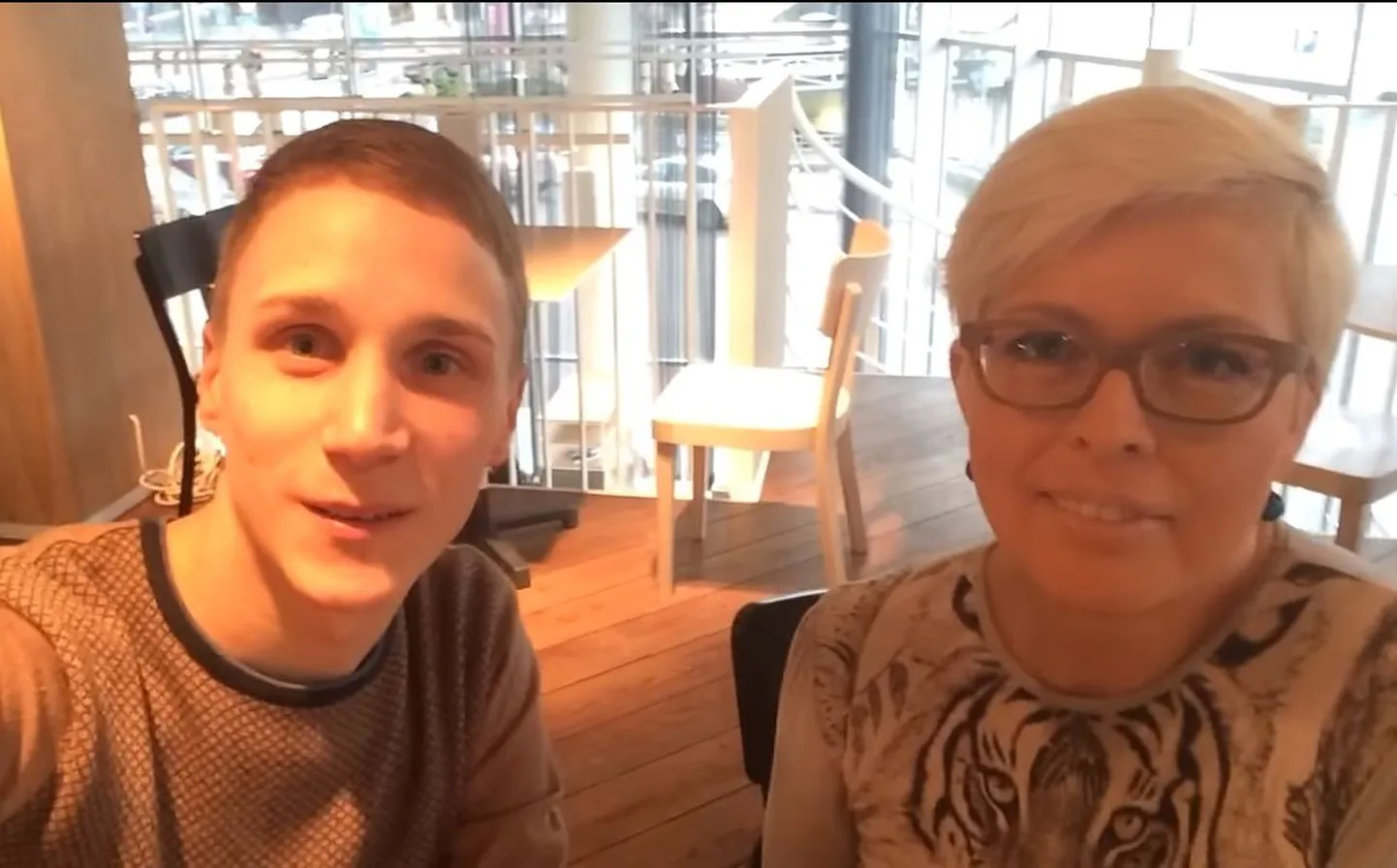 Marko Adamson ja Evelin Ilves