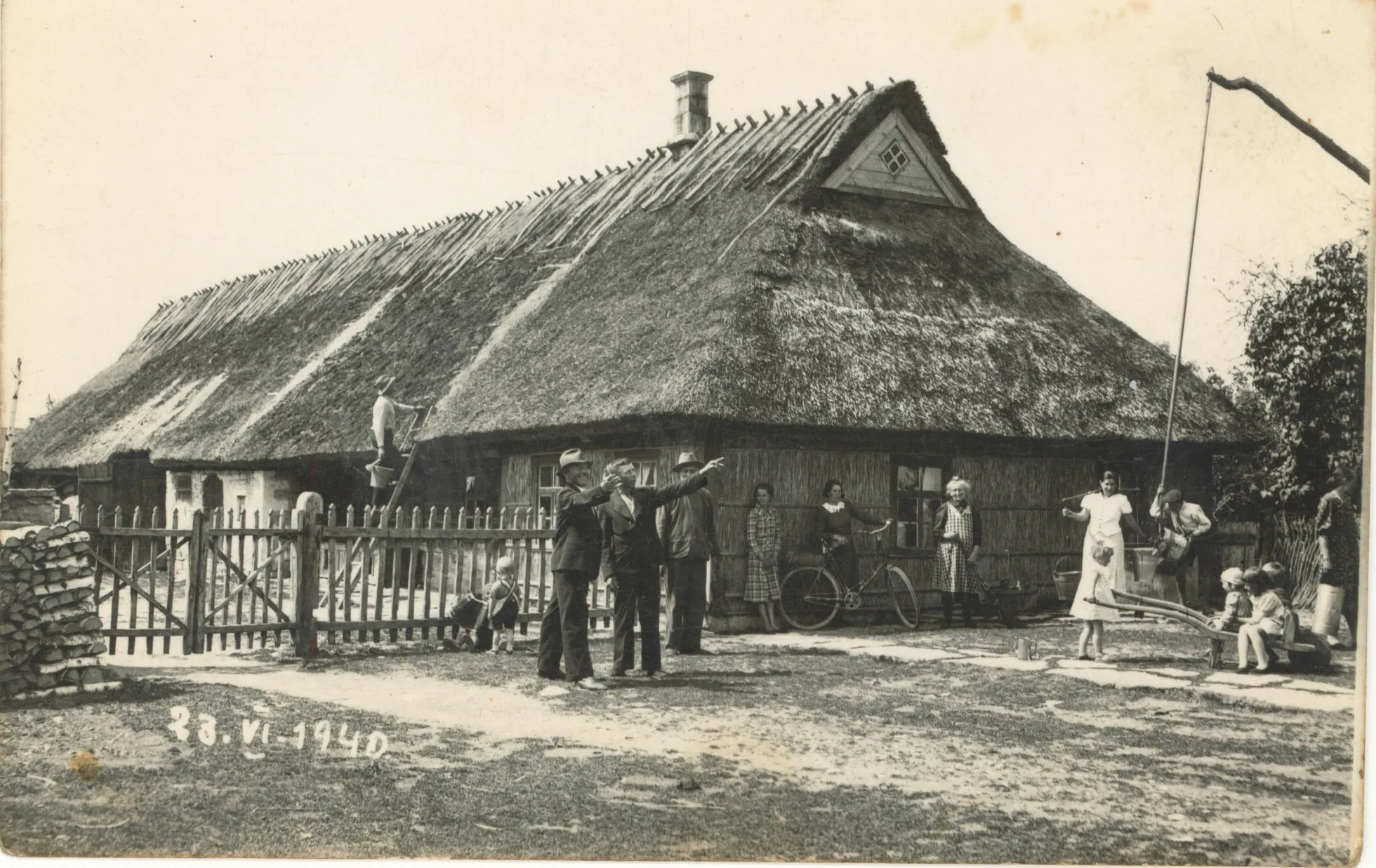 Vana pilt majast aastast 1940.