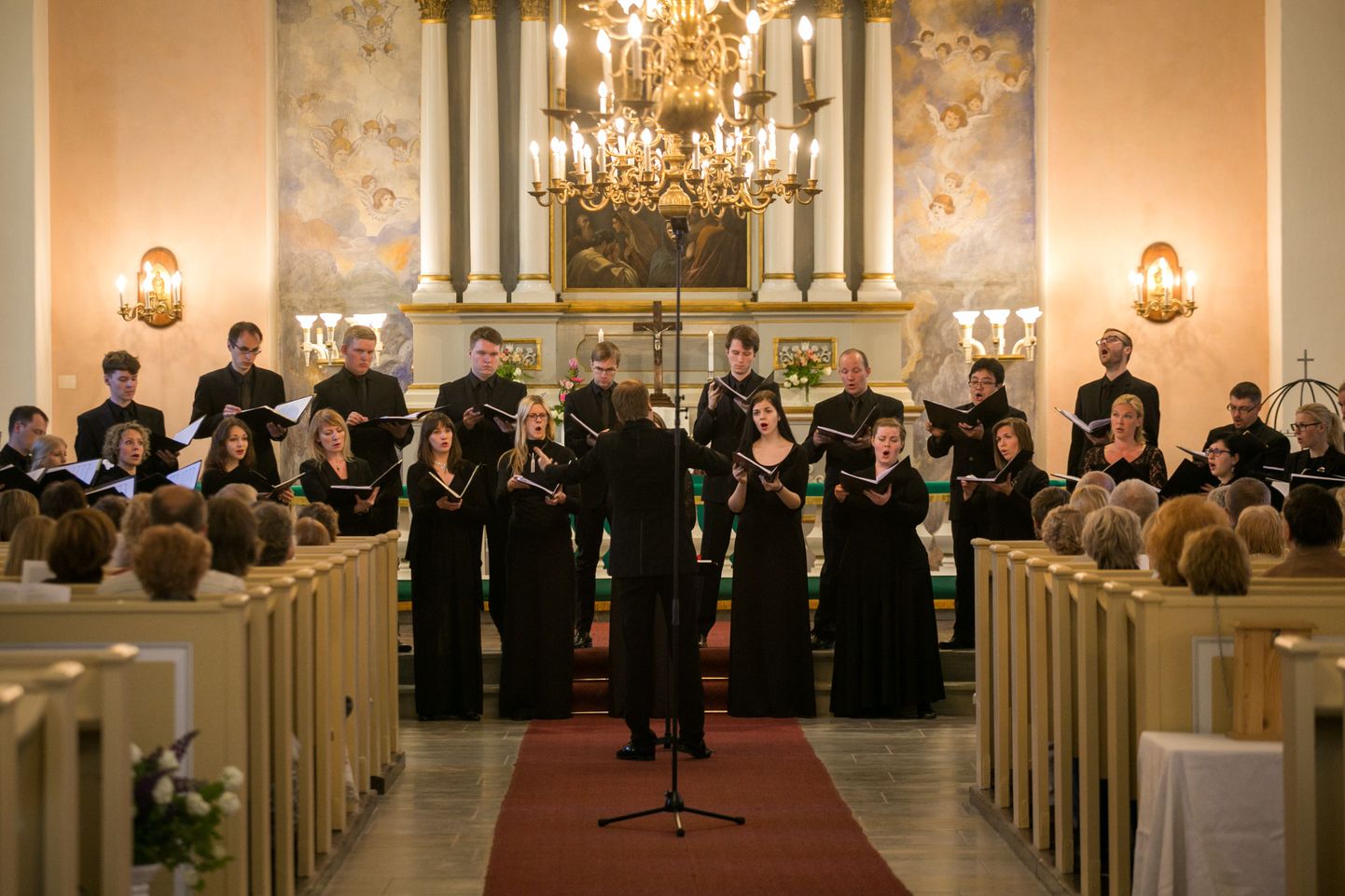 Kammerkoor Voces Musicales kontsert - Arvo Pärdi teos "Kanon Pokajanen" Paide Püha Risti kirikus