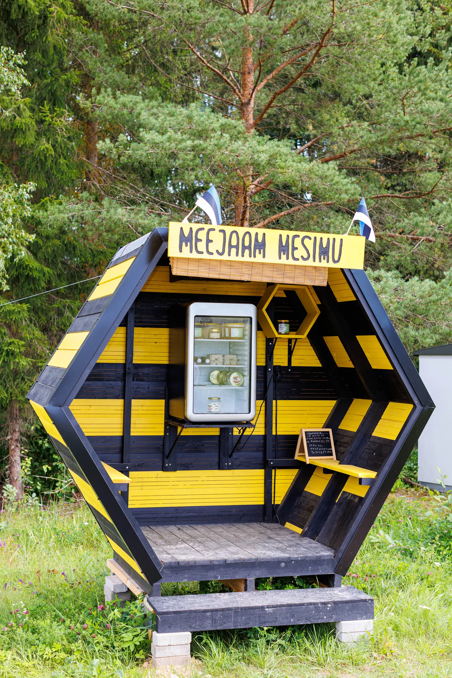 Meejaam Mesimu Otepää vallas pandi püsti 2023. aasta suvel.