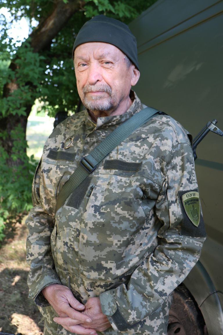 Старейший солдат ОУН Тихон.